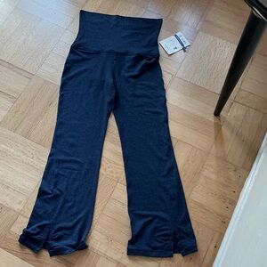 Athleta Girl Heathered Charcoal Gray Active Leggings